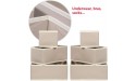 DIOMMELL 6 Pack Foldable Cloth Storage Box Closet Dresser Drawer Organizer Fabric Baskets Bins Containers Divider with Drawers for Clothes Underwear Bras Socks Lingerie Clothing - BN9AZX86N