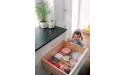 Drawer Dividers Pack of 4 Adjustable Bamboo Clothing Drawer Organizers Spring-loaded Durable Expandable Organization Separators for Dresser Kitchen Bedroom Bathroom Office 13.25-16.75 in - BSK9NGZGP