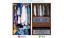 JupiterSecret 7-Grid Wardrobe Clothes Organizer Drawer Organizers for Clothing Clothes Organizer for Folded Clothes Visible Pants Organizer Jeans Compartment Storage Box for Legging Skirts T-shirt - B4UDBYUOZ