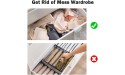 Wardrobe Clothes Organizer for Folded Clothes,Pants Storage Container Closet Organizers and Storage Drawer Organizers for Pants Jeans Shirt Skirt Leggings Women - B5XSC6YZ0