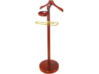 YAWEDA Valet Stand Wooden with 1 Tray Clothes Hanger and Pants Rail Suit Hanger Clothes Stand Bedroom Valet for Belts Shoes Suit Very Practical Furniture Size : 40 * 120cm - BGFYKO1IJ