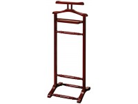 YAWEDA Wood Suit Valet Stand Clothes Rack with Clothes Hanger and Pants Rail Modern and Very Practical Furniture Men's Valet Stand Size : 42 * 40 * 116cm - B75K4T9WC
