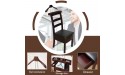 ZGNB Suit Valet Stand Hanger with Tray Organizer Wood Suit Valet Stand Clothes Rack with Shoe Stool and Drawer Easy to Assemble for Office Living Room Bed Room - BUS97YT2N