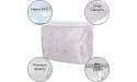 DiClavus Set of 3 Clear Vinyl Storage Bags with Zipper 24x20x11 Inch Clothes Bag Organizer Space Saver PVC Comforter Clear Storage Bags for Blanket King Size Pillows Storage,Linen Storage. - BCVOCZMTB