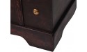 H.BETTER Vintage Storage Chest Wood Storage Trunk Handmade Storage Box Wood Trunk Treasure Chest Brown 26x15x15.7 - BB9O0L5VQ