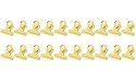 cabilock 20PCS Metal Hinge Clip Small Bull Clip Corkboard Clip Bull Binder Paper Clip Clamp for Food Bags Pictures Photo Office School Supplies - B37I9ZNEP
