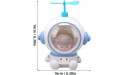 Cute Nursery Light Eco Friendly Spaceman Design Hand Painting Kids Night Light for Hotel for Bedroom for OfficeMM9096-1A Blue - BG75WI60V