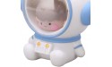 Cute Nursery Light Eco Friendly Spaceman Design Hand Painting Kids Night Light for Hotel for Bedroom for OfficeMM9096-1A Blue - BG75WI60V