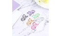 EXCEART 120 Pcs Paperclips Cartoon Cute Lovely Cat Shape Notebook Clips Planner Clips Paper Clips Bookmarks Clips - B44QN029F