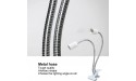 Gaeirt Clip Desk Lamp Holder Lamp Holder Clip Design Simple Operation Multiple Usage Flexible 360° Adjustable Aluminum Alloy for Drawing Room for Bedroom#1 - BWEXH64X3