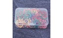 Jumbo Paper Clips 60pcs Box Rustproof Paper Clip Portable for School Office - BY5IBFJHE