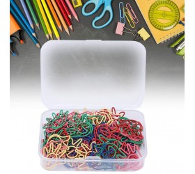 Jumbo Paper Clips 60pcs Box Rustproof Paper Clip Portable for School Office - BY5IBFJHE