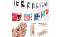 Mini Clothes Pins for Photo Clothespins Natural Wooden Clips 1 Inch 150 Pcs Tiny Crafts Picture Hanging Pin Small Close Pins with 32 FT Jute Twine String Little Baby Shower Game Decorative Pegs - BH2CY71MQ