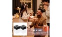 NUOBESTY 2Pcs Small Clip Dispenser Magnetic Paper Cilp Dispenser Paper Clip Holder Boxes for Your Desk or Table Black - BU2U4PSOM