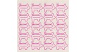PATKAW 30Pcs Cute Pig Shaped Paper Clips Metal Office Paper Clip for Office and School Supply Pink - BB1VKWJQL