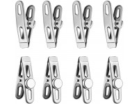 Refrigerator Magnetic Chip Bag Clips LEYOSOV 8pcs Heavy Duty Fridge Magnet Hook with Strong Neodymium Magnet Perfect for Food Classroom Office Photo Calendar - BMHU3II08