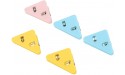 Small Clips PET Material Protecting Paper Corners Paper Clips for Writing for Reading - BRGUBAHBU