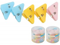 Small Clips PET Material Protecting Paper Corners Paper Clips for Writing for Reading - BRGUBAHBU