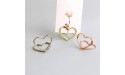 VOSAREA 30Pcs Mini Place Card Holders Cute Heart Paper Clips Novelty File Documents Clip Planner Clips for Wedding Birthday Bridal Shower Graduation Party - B2P2MPNAW