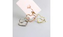 VOSAREA 30Pcs Mini Place Card Holders Cute Heart Paper Clips Novelty File Documents Clip Planner Clips for Wedding Birthday Bridal Shower Graduation Party - B2P2MPNAW