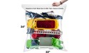 [ 10 COUNT ] Jumbo BIG Zipper 22 x 24 8- Gallon Huge Resealable Bag with Zipper Top Storage Bags [10 Bags] XXLarge for Seasonal Clothing Blanket Linens Pillows Food by Shiny Select - BPSAQ2BNL