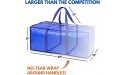 Heavy-Duty Moving Bags 4-Pack Jumbo Clothing Storage Bags with Strong Handles & Zippers Best Moving Supplies for Packing Clothes Extra Large Space Saving Bags Alternative to Wardrobe Boxes - BL1U3VQ99