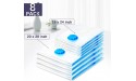 Suob 8 Pack Vacuum Storage Bags Travel Storage Compression Bags 4 Pack 28x20 4 Pack 24x16 77% More Storage for Blanket Pillows Clothes and Bedding - BQNHS5U6T