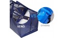 VENO Heavy Duty Extra Large Moving Bags W Backpack Straps Strong Handles & Zippers Storage Totes For Space Saving Fold Flat Alternative to Moving Box Made of Recycled Material Blue Set of 8 - BWZZLCZ4I