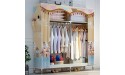 Closet Wardrobe Portable Wardrobe Flannel Fabric Cover Standing Closet with Hang Rod and 2 Side Pockets Easy To Assemble Strong and Durable Size : 122x46x172cm - BD4CUROBI