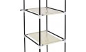 KERWATS 69 Portable Clothes Closet Wardrobe Storage Organizer with Non-Woven Fabric Quick and Easy to Assemble Extra Strong and Durable Beige for Bedroom,Entrance,Living Room - BUXXQDE6Y
