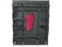 Pannow 5-Layer 12-Compartment Portable Closet Storage Organizer Non-Woven Fabric Wardrobe for Living Room Hotels Apartments Home Bedroom - BB0WPRSLQ