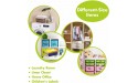 318 PCS Laundry Room & Linen Closet Organization Labels，No Stain Removal Water Oil Resistant Stickers for Laundry Room Linen Closet Home Office Bathroom and The Beauty Organization. - B7PUA9U5I