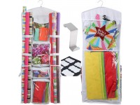 40 Inch Gift Wrapping Organizer Storage for Closet & Over the Door - BQF3COSSR