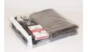 Clear Vinyl Zippered Storage Bags 9 x 11 x 2 Inch with Display Pocket 10-Pack - B3C6JFIBJ