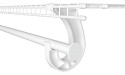 ClosetMaid White 5629 Support for SuperSlide Hanging Bar 3.9 x 0.9 x 5.8 inches - BYZQAST01