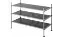 Whitmor 3 Tier Closet Storage Shelves Shoe Rack and Home Organizer - B1YKSHU6V