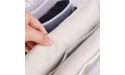 WXJ13 3 PCS Wardrobe Clothes Organizer Jeans Compartment Storage Box 7 Grids Folding Clothes Drawer Mesh Separation Organizer Washable Storage Containers Bedroom Closet for T-shirt Jeans White - BESDK97GV