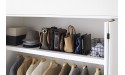 Yamazaki Home Customizable Purse Organizer Bag Divider for Closet Shelf One Size Black - B8L6XZB9L