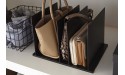 Yamazaki Home Customizable Purse Organizer Bag Divider for Closet Shelf One Size Black - B8L6XZB9L