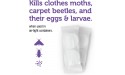 Enoz Lavender Scented Moth Ball Packets Kills Clothes Moths Carpet Beetles Eggs and Larvae 12 oz Resealable Bag Pack of 3 - BRXQDKM91