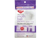 Enoz Lavender Scented Moth Ball Packets Kills Clothes Moths Carpet Beetles Eggs and Larvae 12 oz Resealable Bag Pack of 3 - BRXQDKM91