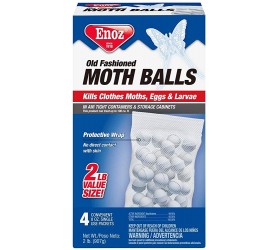 Enoz Made in The USA Old Fashioned Moth Balls 2 Pound - BMBBM9FVX