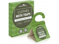 Greener Mindset Clothes Moth Traps 7-Pack Capture Clothing Closets Carpets & Wool Webbing & Case-Bearing - BXDFJFKXV