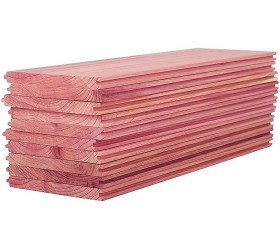 Langxinese 10 Pk 12 Eastern Aromatic Red Cedar Liners Cedar Blocks for Closet Storage Cedar Planks Frangance Aroma - BI1KKIBP7