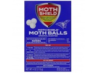 MOTH BALLS 4 OZ REGULAR BOXED MOTH SHIELD Case Pack of 24 - BTXR0A23R