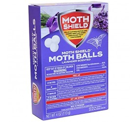 Moth balls Moth Shield 4Oz Pack Lavender Scent 4 - B2NED7IXV