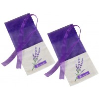 Vosarea 20pcs Dried Lavender Sachets Small Purple Sachets Craft Bags Sachet Empty Bags Gift Bags Dark Purple - BUUHHRBPT