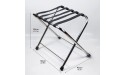 2 4 6 Pack Luggage Rack Specially for Hotel Rooms Foldable Suitcase Storage Rack Floor Luggage Rack Travel Bag Rack 201 Stainless Steel Luggage Rack Size : 4PACK - BM40C9U5F