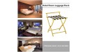 2 Pack Luggage Rack for Hotel Guest Rooms Foldable Suitcase Rack Travel Bag Support Floor Luggage Rack Stainless Steel Luggage Rack 20.5×17.7×20.7inch Color : B - BB6XTYP7D