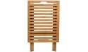 Proman Products Mirage Deluxe Foldable Bamboo Luggage Rack 24 W x 18 D x 22 H Natural - B6N6KQ13W
